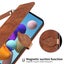 Vivo Y01 embossed PU leather wallet case tree brown Carousel 5