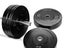 Rubber Bumper Plates 10KG x2 Carousel 4