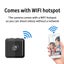 Mini WiFi Camera 1080P HD IP Security Camera IR Night Vision Camera Mini Camera Carousel 3