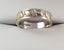 Lovely 9ct White Gold Heavy Unisex Floating/Tension Set Diamond Band Ring Carousel 1