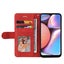 Iphone 12 wallet case collage style suede back closure red Carousel 5
