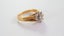 Stunning Vintage 18ct Gold 0.50 CT High Clarity Diamond Flower Ring Carousel 3