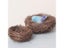 1PC New Fashion Handmade Vine Brown Bird Nest House Holiday Home Decoration Carousel 8