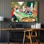 Free Shipping 1 Panel Canvas Pop Art - Dogs gambling Carousel 2