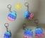 Mini Push Bubble Sensory Fidget Toys Keychain Carousel 3