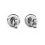 18K White-gold Crystal Stud Earrings "Avery" (Crystal) Carousel 3