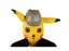 Pikachu Full costumes Latex Mask Carousel 4