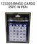 Jumbo Bingo Card 35 pcsWith Ball Pen Carousel 4