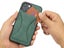 PU Leather Magnetic Kickstand Case Cover for iPhone 13 Green Carousel 11