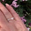Rose-gold Premium Crystal Wedding Ring Set "Harmony" Carousel 4