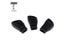 3pcs Replacement Rubber Feet For Single Braced Drum Hardware Cymbal Stands Carousel 7
