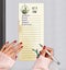 Inkdotpot Pack of 3 Magnetic Fridge To-Do List Notepads- Magnetic Memo Pads For Carousel 6