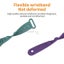 Portable Decompression Bracelet Fidget Simple Dimple Toys (5 PCS Pack) & 1 Free Carousel 4