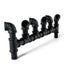 Pipe Wine Rack Wall Mounted 6-bottle Holder Carousel 5