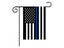 45cmx30cm Thin Blue Line Garden Flag Police Cops Law Enforcement Polyester Carousel 6