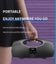 Bluetooth speaker, Zealot P1, 40W Loud Speaker,8000mAh, With Wire Microphone, Carousel 9