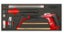 Powerbuilt 13Pc Hacksaw, Hammer, Ruler And Knife Tray Carousel 1