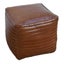 Leather Puff - Ottoman - Square Carousel 1