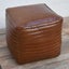 Leather Puff - Ottoman - Square Carousel 2