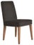 Dining Chair Pascal - Dark Grey Velvet with Antique Studs Carousel 5