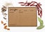 Inkdotpot Recipe Card 6x4 inch Single-Sided Recipe Design Cards Classic Kraft Carousel 4