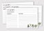 Inkdotpot Recipe Card 6x4 inch Single-Sided Recipe Design Cards White Cactus Carousel 2