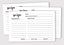 Inkdotpot Recipe Card 6x4 inch Single-Sided Recipe Design Cards White Classic Carousel 2