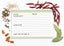 Inkdotpot Recipe Card 6x4 inch Single-Sided Recipe Design Cards White Chevron Carousel 4