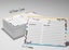 Inkdotpot Recipe Card 6x4 inch Single-Sided Recipe Design Cards White Floral Carousel 6