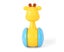 Cute Cartoon Giraffe Tumbler Doll Baby Rattles Ring Bell Carousel 4