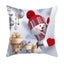 45*45cm Christmas Decorative Snowman Polyester Cushion Pillowcase - 5 - 1 - 3PCS Carousel 1