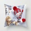 45*45cm Christmas Decorative Snowman Polyester Cushion Pillowcase - 5 - 1 - 3PCS Carousel 2