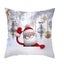 45*45cm Christmas Decorative Snowman Polyester Cushion Pillowcase - 12 - 1-3PCS Carousel 1