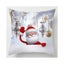 45*45cm Christmas Decorative Snowman Polyester Cushion Pillowcase - 12 - 1-3PCS Carousel 2