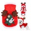 Winter Santa Elk Coat Clothing Cute Puppy Outfit Christmas Tree_XL - 3 Carousel 3