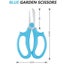 Floral Scissors Premium Steel Garden Plant Trimming Tools -Blue Carousel 4