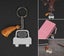 Inkdotpot Funny Keychain, Drive Safe Because Your Mom Love You Acrylic Engraved Carousel 4