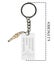 Inkdotpot Funny Keychain, I Just Love To Be Happy Acrylic Engraved Keychain, Carousel 3
