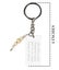 Inkdotpot Funny Keychain Life Is Like A ** Someties It Gets Hard For No Reason Carousel 3