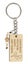 Inkdotpot Funny Keychain I Just Love To Be Happy Wood Engraved Keychain Carousel 1