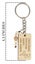 Inkdotpot Funny Keychain I Just Love To Be Happy Wood Engraved Keychain Carousel 3
