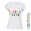 Cancer HIV AIDS Support Awareness Ribbon Symbol Ladies Women T Shirt Tee Top Carousel 2