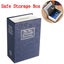 Dictionary Book Secret Safe Money Jewellery Security Box Key Lock Piggy Bank Carousel 5