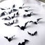 12PCS Halloween 3D Bats Decoration Carousel 3