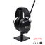 AM/FM RADIO EARMUFF / RED HEADSET / AUDIO INPUT / Noise canceling NRR 25db Carousel 5