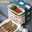 3 layers Multifunction Dishes Trays Wall-mounted -Coffee Carousel 6