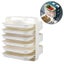 6 layers Multifunction Dishes Trays Wall-mounted -White Carousel 1