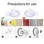 Hanging Hamper Bag with Adjustable Stainless Steel & Suction Cup Hooks - Gray Carousel 8