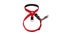 EzyDog Crosscheck Harness - XL-Red Carousel 1