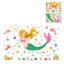 2Pcs Removable 3D Wall Stickers Bubble Mermaid Princess Decoration -05 Carousel 1